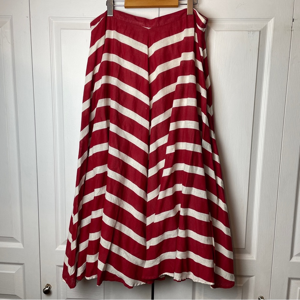 APRIL CORNELL Striped Maxi Skirt